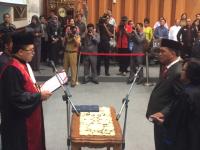Dilantik jadi pimpinan DPRD Pekanbaru, Romi Sinaga: Kita pikul pekerjaan bersama