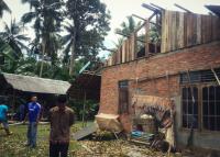 Angin Puting Beliung terjang sejumlah rumah di Bengkalis