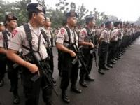 200 Personil Polres Pelalawan Turun Amankan Natal dan Tahun Baru