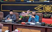 RDP Komisi II DPRD Pekanbaru dan Disperindag, Desak Pasar Kaget Jalan Sail Ditertibkan