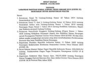 Gubri Keluarkan SE Larangan Bansos Covid-19 Digunakan untuk Politik
