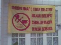 Hari Pertama Puasa, Warung Makan di Bagan Banyak yang Tutup