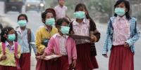 BPBD Rohul Gandeng Polisi, Bagikan Ribuan Masker untuk Siswa Sekolah