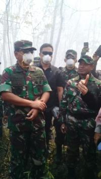 Polres Dumai Segel Lahan Konsesi Chevron Terbakar