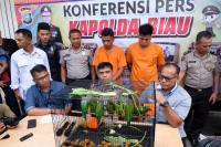 Polda Riau Selamatkan Puluhan Satwa Dilindungi Dari Perdagangan