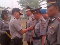 Lima Kapolsek dan Kasat Intel di Pelalawan Dimutasi