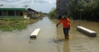 Air Pasang Rob Rendam Sebagian Wilayah Meranti