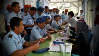 Rayakan HUT, Prajurit TNI AU Pekanbaru sumbang darah untuk warga
