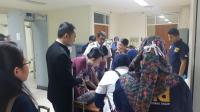 Arus Mudik, BNN Riau Periksa Urin Pilot Bandara SSK Pekanbaru