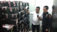 Ribuan HP ilegal merk Xioami dan Rokok ditemukan di gudang Bea Cukai