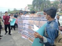Aliansi Mahasiswa Antikorupsi desak proses hukum wakil bupati Bengkalis