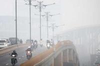 Tak ada titik api, tapi udara Riau masih diselimuti asap tebal