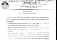 Riau Darurat Asap, Kampus UNRI Kembali Liburkan Mahasiswa Selama Sepekan