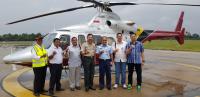 Helikopter Bell 430 Perkuat Satgas Karhutla Riau