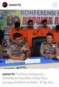 33 Kilogram Sabu-Sabu 42.500 Ekstasi Disita di Dumai