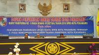 Tiga Ranperda, disampaikan 8 Fraksi DPRD Pekanbaru di paripurna