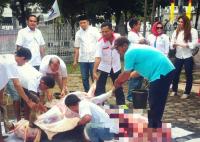 Idul Adha, DPW Perindo Riau kurban 1 ekor sapi untuk warga