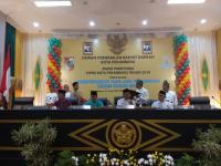 Pimpinan DPRD bacakan sejarah singkat Kota Pekanbaru di Hari Jadi Ke 235 Tahun