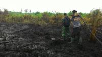 4 Unit Pesawat dan Heli Lakukan Water Bombing di 20 Hektar Lahan PT SR yang Terbakar