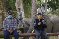 Gubernur Riau Kunjungi Taman Wisata Buluh Cina