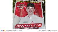 Viral! Netizen kecam poster Caleg Zainal Arifin di pohon