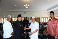 Bupati Rohul Resmikan Masjid Hibah dari Kerajaan Arab Saudi