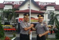 Pisah Sambut, Kapolres baru Rohil AKBP Subiantoro Soroti Karhutla
