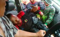 Karyawan PTPN V kena Bacok saat demo warga Kelayang di Inhu