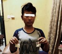 Perempuan kemudikan Mobil Honda Jazz ini tertangkap bawa sabu oleh Polres Kampar