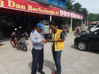 Makan pendestrian jalan, Dishub Pekanbaru cuma beri teguran ke pengendara parkir