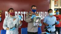 Polresta Pekanbaru Tembak Mati Rampok Samurai