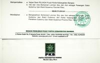 SK PKB tunjuk pasangan LE-Asri Auzar maju di Pilgub Riau 2018