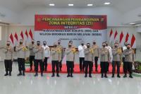Kapolda Riau Canangkan Pembangunan Zona Integritas 17 Satker Polda menuju WBK dan WBBM