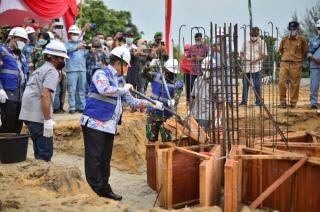 Kantor Baru Korem 031 Wira Bima Riau mulai dibangun