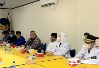 Bupati Termuda di Indonesia kunjungi DPW NasDem Riau usai dilantik, Rezita: Terimakasih..