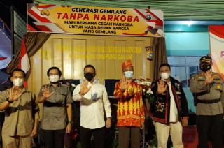 Kapolda Resmikan Posko dan Pasang 16 CCTV di Kampung Dalam