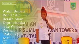Wakil Bupati Rohil: Air Bersih Akan Diprioritaskan ke Wilayah Pesisir