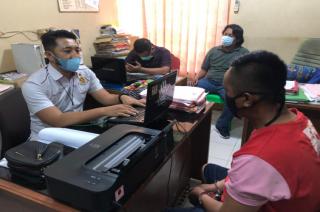 Ini Penampakan Pengantar Air Galon Ditangkap Menjambret