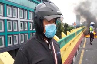 Motor Terbakar, Erik Terlambat Jemput Istri 