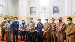 Peduli Masyarakat Miskin, Bupati Rohil Afrizal Sintong Pimpin Rakor Bansos Pangan Tahun 2021
