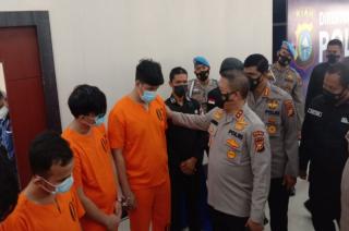 Polda Bebaskan Saudara Kurir 108 Kg Sabu