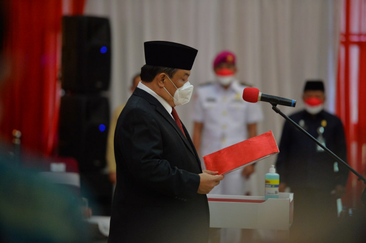 SF Haryanto Berjanji Jalankan Fungsi Jabatan Sekdaprov Riau