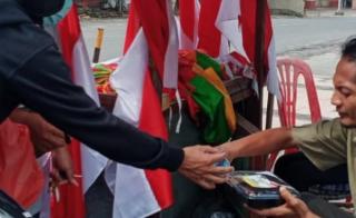 Forum Ormas Kristen Riau Bagikan 500 Paket Nasi Kotak Kemerdekaan