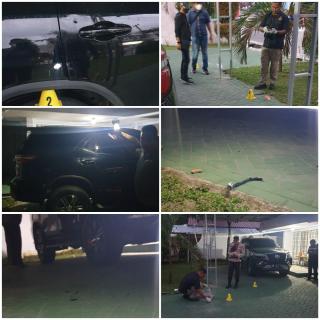 Teror Molotov Rumah Dinas Kepala Lapas di Riau