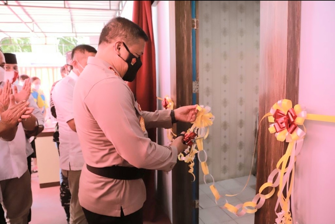Kapolda Resmikan Gedung Vaksin Centre Polres Meranti
