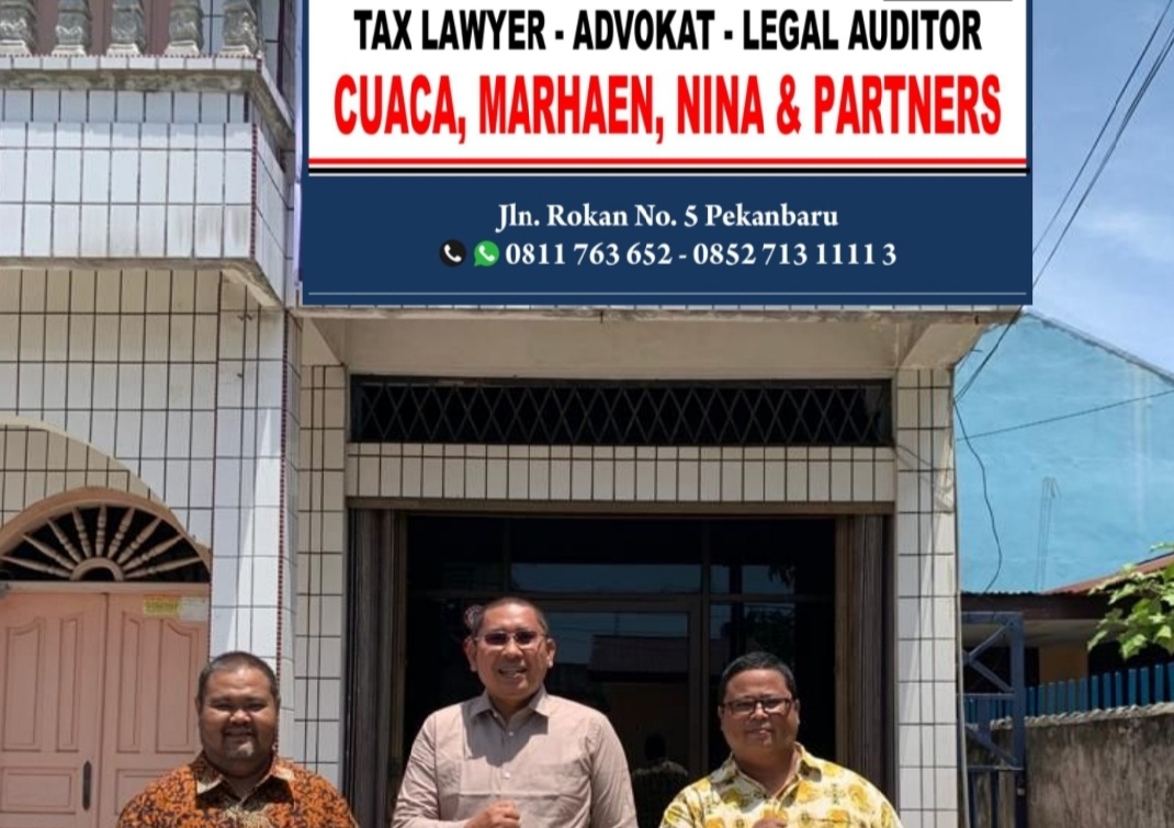 Buka di Riau, Pengacara Pajak