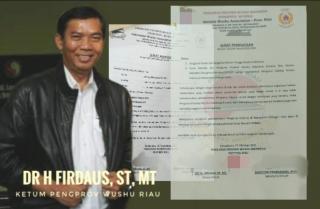 5 Tahun Vakum, Pengprov Wushu Riau Cabut Mandat Pembentukan Pengkab Inhu