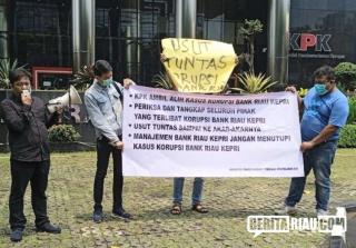 Isu Skandal Bank Riau Kepri Bergulir ke Jakarta! KPK Didemo Minta Ambil Alih Kasus Suap Fee Asuransi