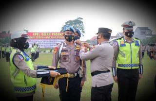 Gelar Pasukan, Kapolda Riau: Jalankan Misi dan Capai Tujuan Operasi Zebra Ini!