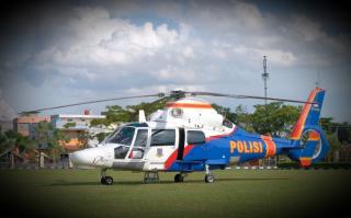 Mantap! Mabes Polri Kirim Helikopter Bantu Polda Riau Patroli Ilegal Logging